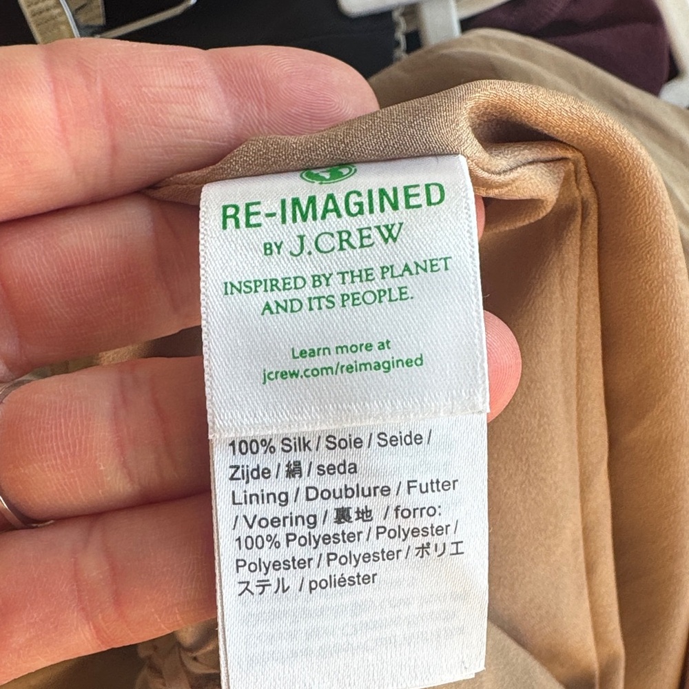 💯 silk J. Crew Skirt - Picture 5 of 6